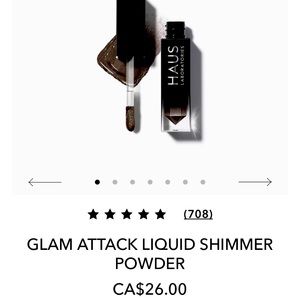 NEW Haus Labs Glam Attack Liquid Shimmer Powder